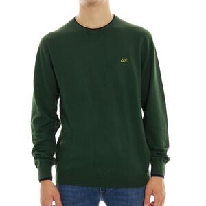 MAGLIA SMALL COLLAR VERDE